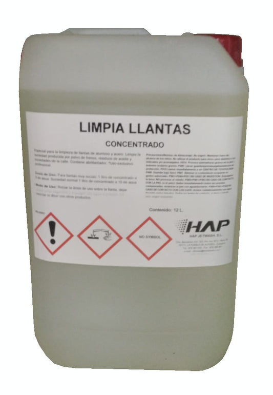 JABON LIMPIALLANTAS LLANTANET (GARRAFA 12 LITROS)