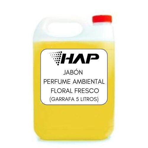 JABON PERFUME AMBIENTAL FLORAL FRESCO (GARRAFA 5 LITROS)