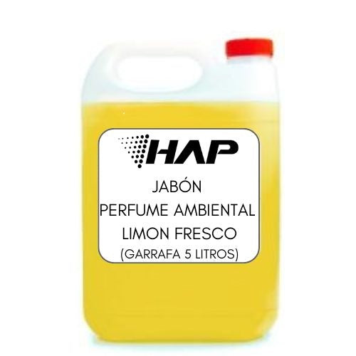 JABON PERFUME AMBIENTAL LIMON FRESCO (GARRAFA 5 LITROS)